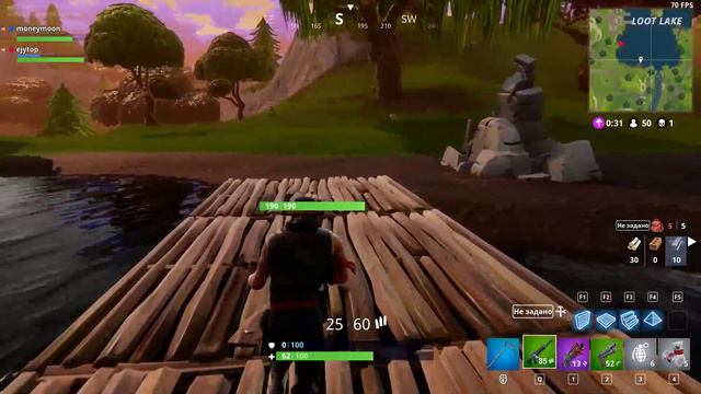 играю в Fortnite Battle Royale//top 10 rus, 3500kills/20%win/55lvl+ смотреть онлайн
