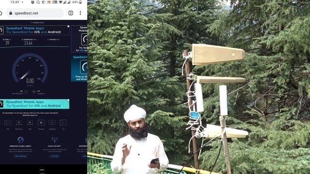 Testing All 4G External Mimo Antenna Comparison with Tp-Link MR600 With 50 ohm Low Loss LMR400 Wire смотреть онлайн