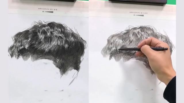 How to Draw Realistic Male Hair смотреть онлайн