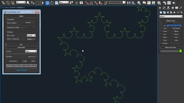 Fractal Maker | 3ds Max Tool смотреть онлайн
