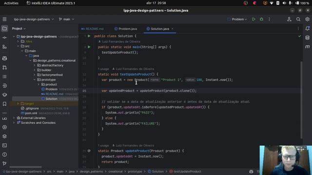 Design Pattern: Prototype - com Java смотреть онлайн