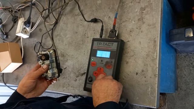 Проверка нового актуатора турбины дизеля D4HB смотреть онлайн