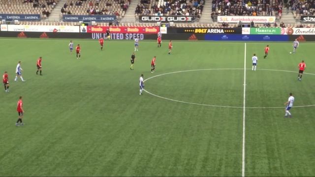 Casper Terho - every touch on the ball VS FC Inter смотреть онлайн
