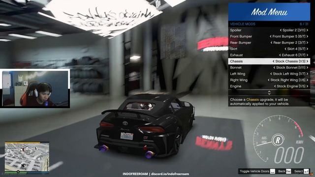 MODIFIKASI TOYOTA SUPRA A90 ( MK5 ) FULL UPGRADE!! - Grand Theft Auto V [ FiveM ]