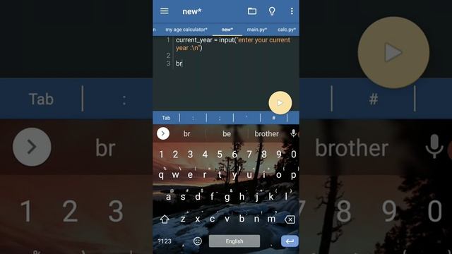 How to create a simple age calculator with python | classic coder смотреть онлайн