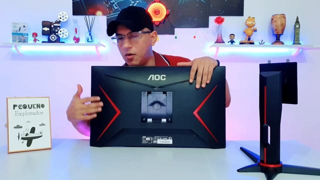 MONITOR GAMER O MELHOR E MAIS BARATO DE TODOS AOC SPEED 24 75Hz IPS 1MS 24G2HE5 смотреть онлайн