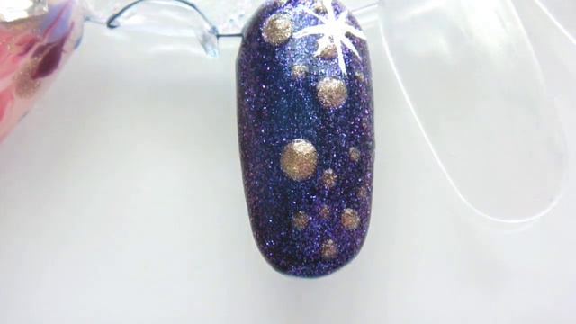 Gel Nail Art - Night Sky смотреть онлайн