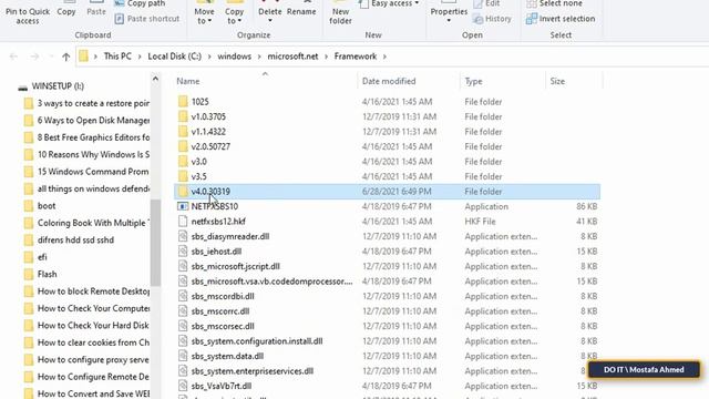 How to Check .NET Framework Version Installed on Windows 10 смотреть онлайн