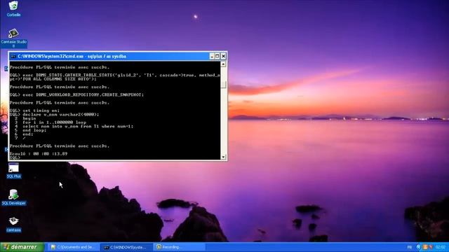 GESTION DE LA PERFORMANCE ORACLE Video2 TP смотреть онлайн
