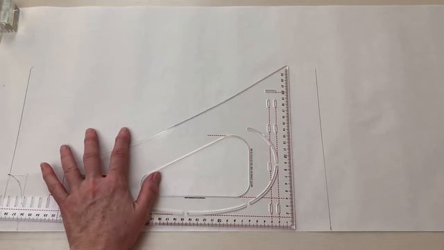 Выкройка платья. Без формул. Простое построение. Строим спинку. смотреть онлайн