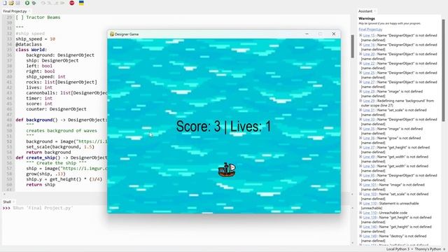 Galaga - Python Designer Re-Skin смотреть онлайн