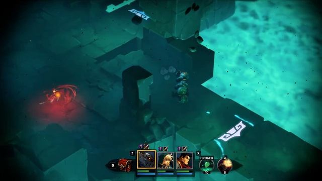 Battle Chasers: Nightwar прохождение ❤#37 Мана разломы и все ее секреты.Гробница Кальдеуса, Секрет