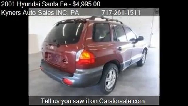 2001 Hyundai Santa Fe GL 2WD 4dr SUV for sale in Chambersbur смотреть онлайн