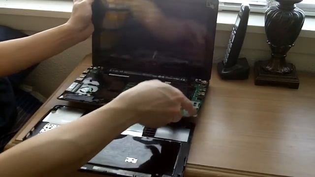 How To Change Or Remove Hard Drive Laptop Asus X200 Series