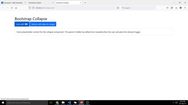 Bootstrap 5 collapse (In Hindi) смотреть онлайн