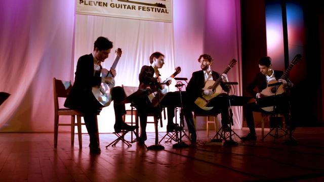 Pleven Guitar Fest 2018 Eclisses guitar quartet plays Boccherini смотреть онлайн