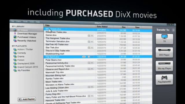 DivX Plus Software - DivX Plus Player 3/3 смотреть онлайн