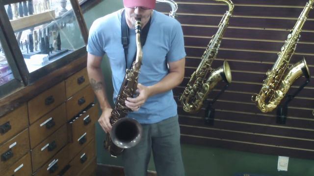 P. Mauriat System 76 UL Tenor - Ben Reece at Saxuqest pt2 смотреть онлайн