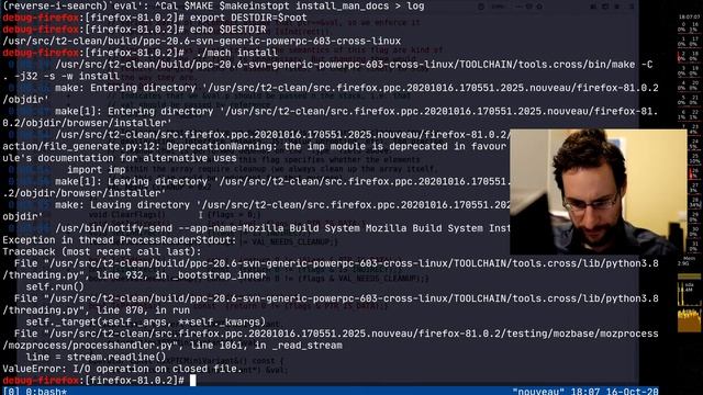 Firefox bug 1476987 broke every unix that is not {arm,aarch64,x86,x64}-linux смотреть онлайн