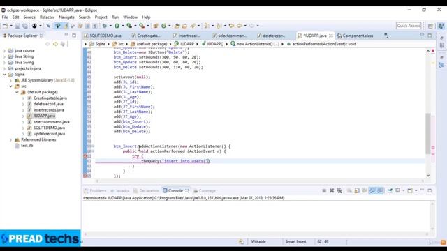 97. Insert Update Delete App Making with Sqlite смотреть онлайн