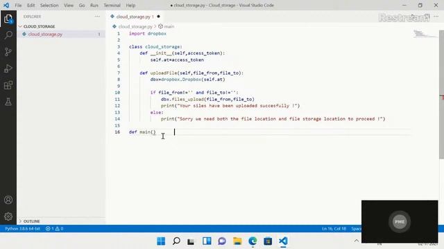 Python tutorial 7: Cloud storage with Dropbox смотреть онлайн