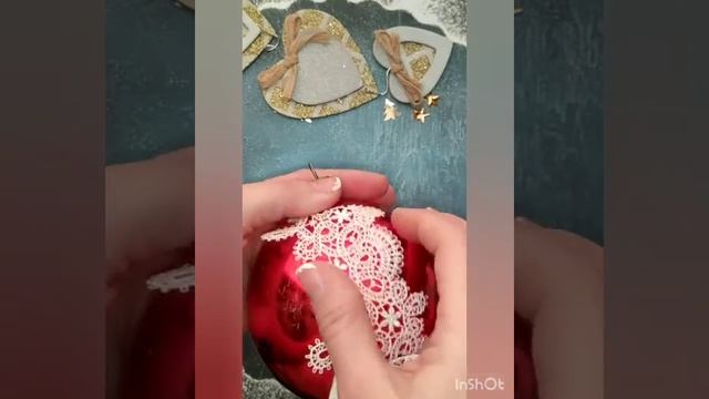 Шары из бархата на ёлку. МК как обтянуть бархатом шар // CHRISTMAS DECOR смотреть онлайн