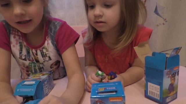 Открываем коробочки Свит бокс Щенячий патруль Sweet box Paw patrol смотреть онлайн