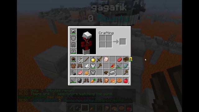 Minecraft- Голодные игры #1- Дуэль яблоками и первая победа! смотреть онлайн