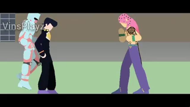 The JoJo's Beat up The Boss[Stick Nodes] смотреть онлайн