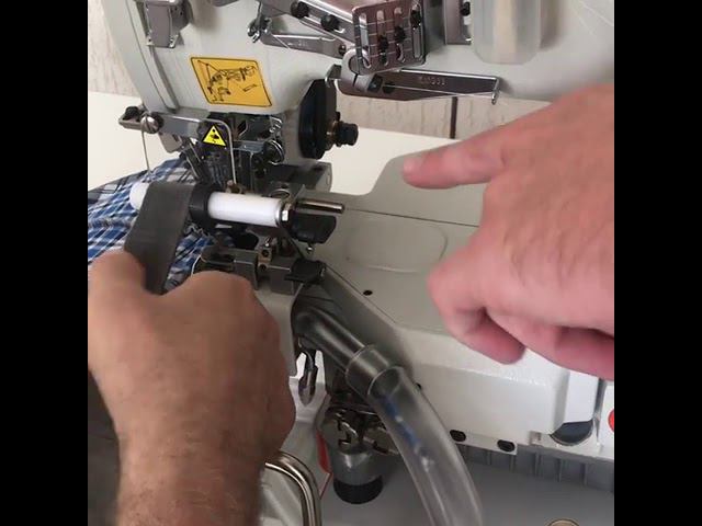 Плоскошовная машина Siruba C007KD-W532-356/CR/CX/UTP/CL/RLP/DCKH1-1 смотреть онлайн