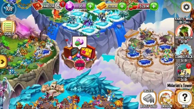 Dragon City Level 109 Gameplay | Lap 13 Node 1 High Octane Dragon Heroic Race смотреть онлайн