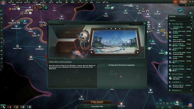 Stellaris: Federations - Branch Office Spree - The Doorway - Breaching the Shroud - EP28 смотреть онлайн