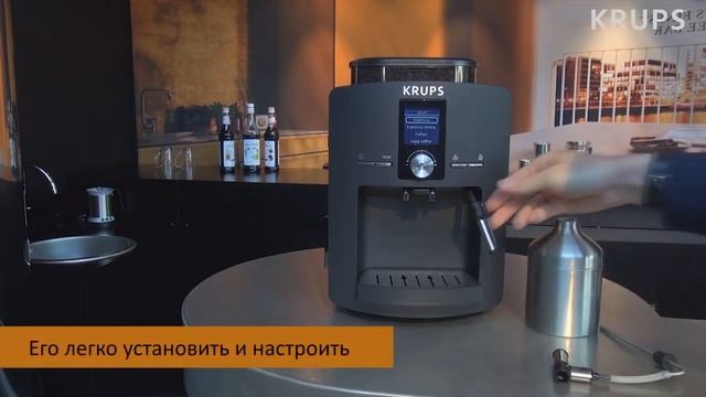 Кофемашина Krups EA826E обзор смотреть онлайн