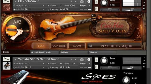 Chris Hein Solo Violin Library for Kontakt Cover Songs смотреть онлайн