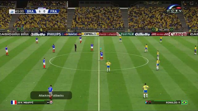 PES 2021 - FRANCE vs BRAZIL WOLRD CUP 1998 смотреть онлайн
