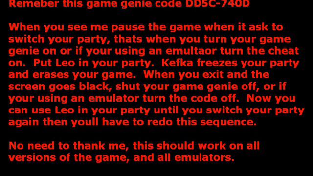 Final Fantasy 3/6 General Leo смотреть онлайн