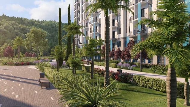 Современный комплекс на берегу реки с многоуровневым паркингом для полноценной жизни ЖК "Летний" смотреть онлайн