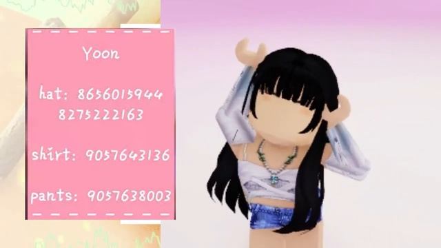 STAYC - RUN2U OUTFITS CODES ROBLOX IN RH DANCE STUDIO смотреть онлайн