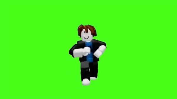 Roblox bacon dancing green screen.