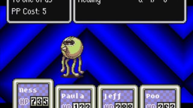 An example of Earthbound's game and battle system смотреть онлайн