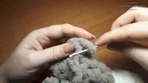 ? Мишка-пижамница из ALIZE PUFFY ?  ✅ Вязание без спиц и крючка ? Мастер-Класс ? Часть № 1