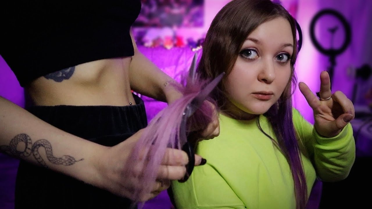 АСМР СПЛЕТНИ В УЖАСНОМ ПАРИКМАХЕРСКОМ САЛОНЕ ?✂ ASMR GOSSIP GIRL IN A TERRIBLE HAIRDRESSING SALON смотреть онлайн