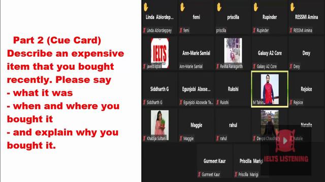 IELTS CUE CARD 2023 Describe an expensive item that you bought recently expensive activity cue car смотреть онлайн
