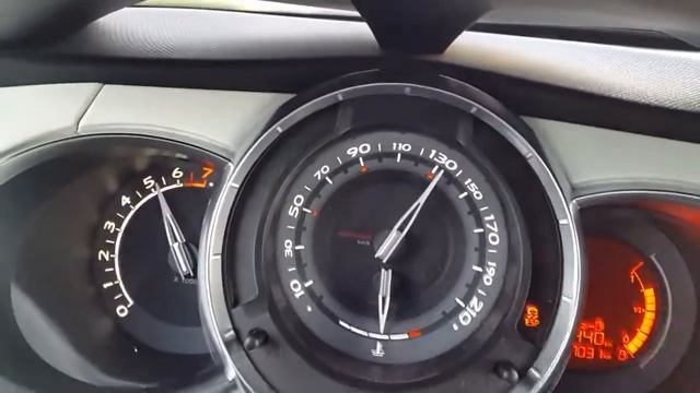 Citroen Ds3 1.6 THP 156 0-100 Acceleration (STOCK)