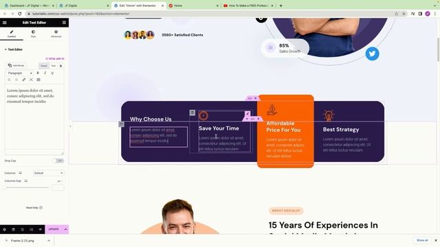How To Make A Digital Marketing Agency Website In 2023 (WordPress And Elementor For Beginners) смотреть онлайн