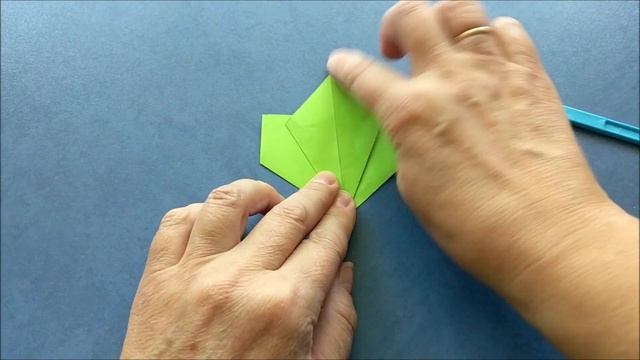 Рождественский венок оригами | Origami Christmas Wreath