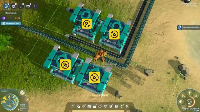 Dyson Sphere Program Ep 29 - GREEN SCIENCE! (Gravity Matrix, Green Cubes) -Let's Play, Early Acces смотреть онлайн