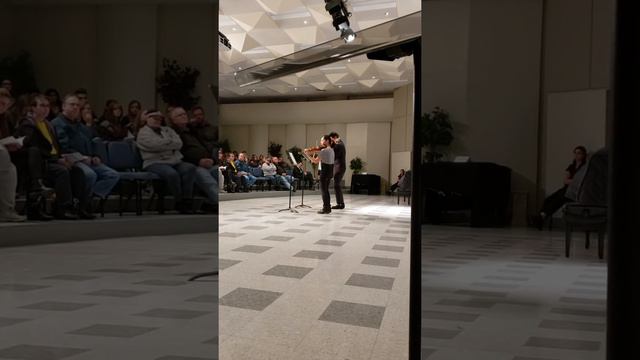 Last Performance- Prokofiev Sonata for 2 Violins in C Major, Andante Cantabile смотреть онлайн