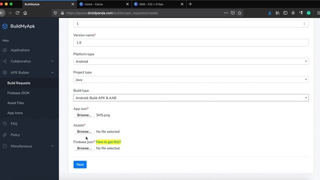 How to make sms sharing content app using build.droidpanda.com (free android app maker/builder) смотреть онлайн