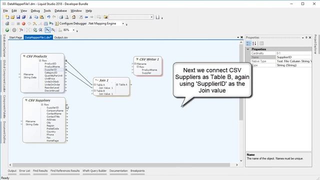 Join Multiple Data Sources in Liquid Data Mapper смотреть онлайн